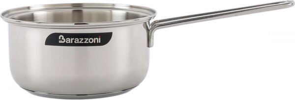 BARAZZONI Pentola a Induzione Casseruola Acciaio Inox 1 Manico cm 12 - Bonita