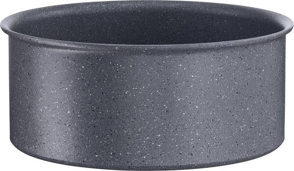 LAGOSTINA Pentola a Induzione Casseruola Antiaderente in Alluminio 16 cm Rivestimento Mineralia+ colore Grigio - Ingenio Mineralis Green