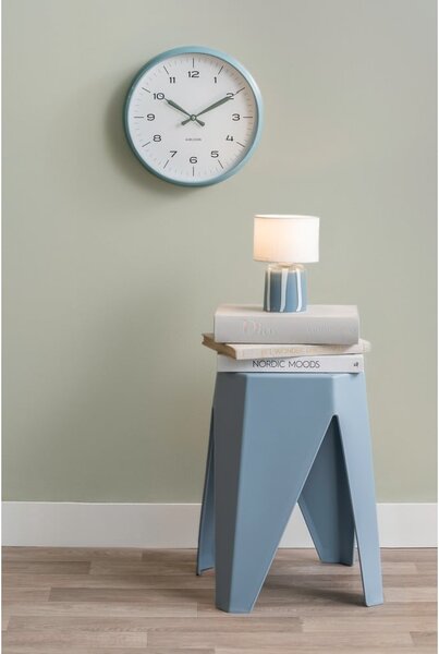 Sgabello blu in plastica Cherish – Leitmotiv