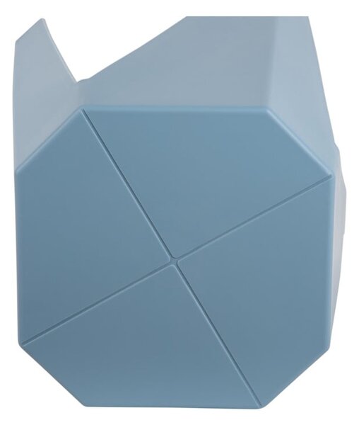 Sgabello blu in plastica Cherish – Leitmotiv