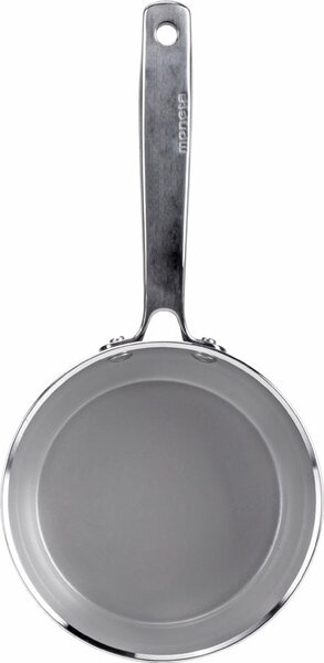 MONETA Pentola a Induzione Casseruola Antiaderente in Alluminio 16 cm colore Nero Armonia Finegres