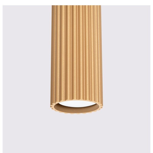 Lampadario dorato Gleam – Sollux