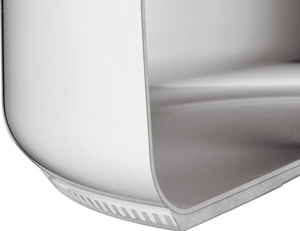LAGOSTINA Pentola a Pressione per Induzione in Acciaio Inox 12 Litri cm 26 2 Manici - La Classica Lagofusion