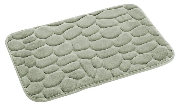 Tappetino da bagno verde 50x80 cm Ricochet - douceur d'intérieur