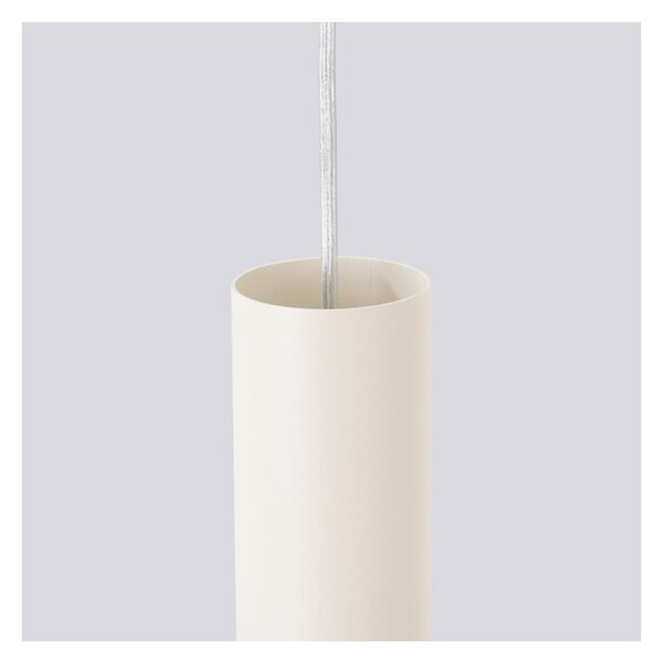 Lampadario color crema ø 19,5 cm Castro – Sollux
