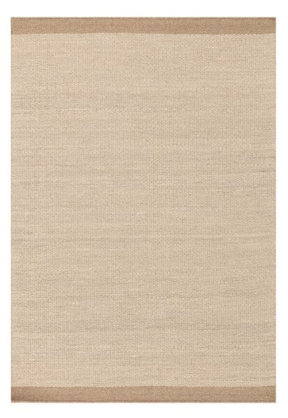 Tappeto in lana beige e crema tessuto a mano 200x290 cm Lima Sand - Asiatic Carpets