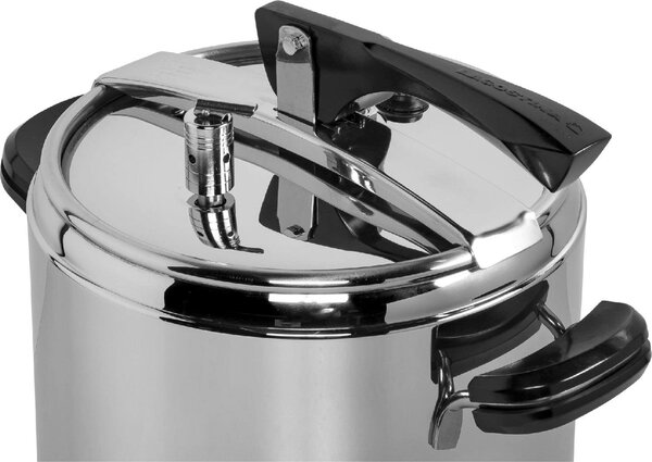 LAGOSTINA Pentola a Pressione per Induzione in Acciaio Inox 7 Litri cm 22 2 Manici - La Classica