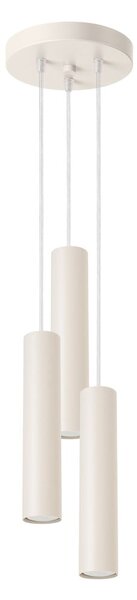 Lampadario color crema ø 19,5 cm Castro – Sollux