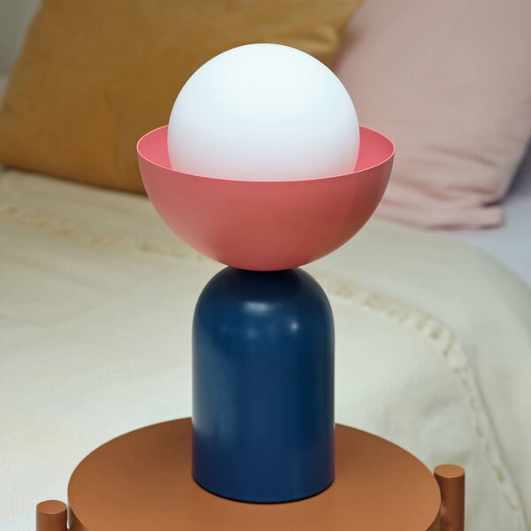 OSRAM Lampada da tavolo Decor Bowl, Blu, Soggiorno / Sala da pranzo, Metallo, Moderno, Lampada da tavolo