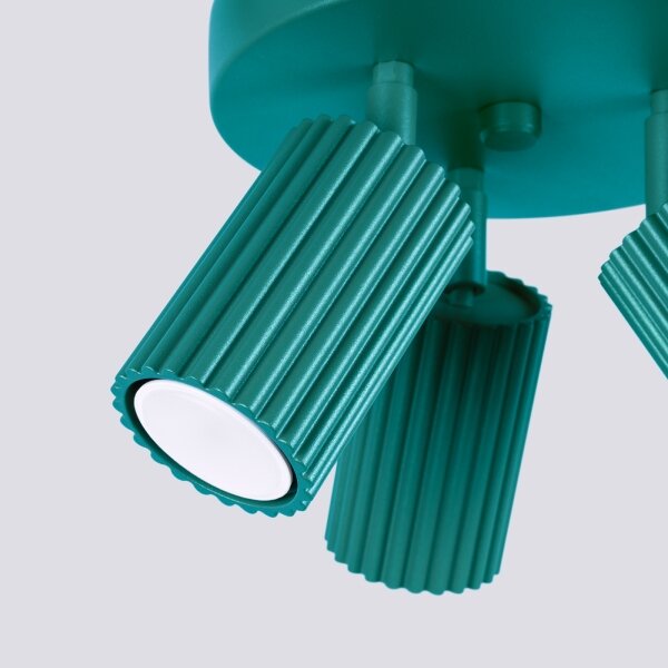 Brilagi - Faretto LED CRESTO 3xGU10/10W/230V turchese