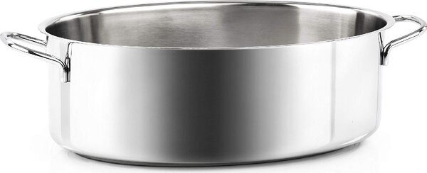 BARAZZONI Pentola Casseruola Acciaio Inox Ovale cm 32 - Bonita