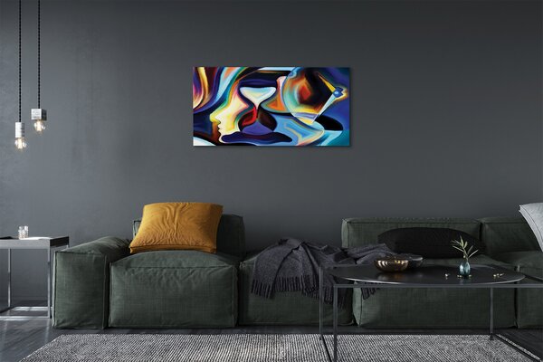Quadro su tela Colori immagine 100x50 cm