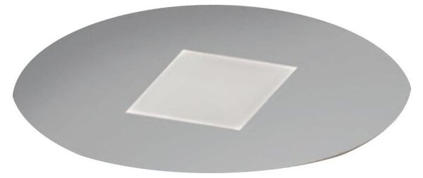 Plafoniera Contemporanea Pixart Metallo Grigio Perla Led 36W