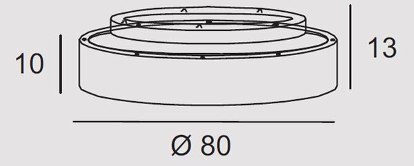 Sospensione Contemporanea Aurora Metallo Verde Bosco Led 96W