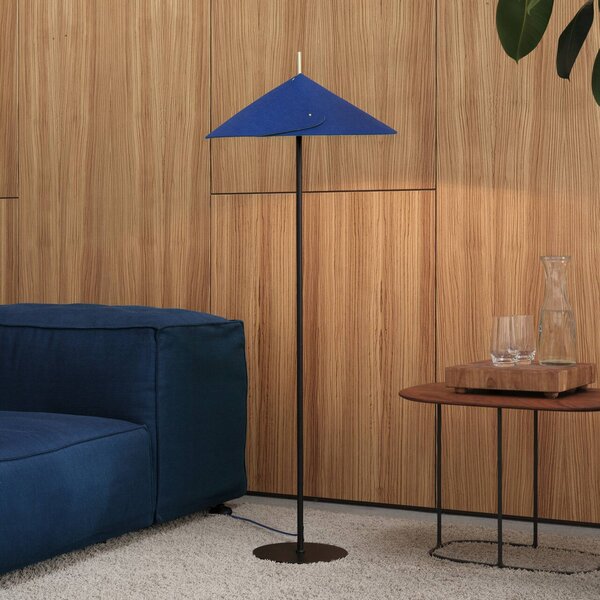 OSRAM Lampada da terra Decor Flip, Blu, Soggiorno / Sala da pranzo, Metallo, Lampada da terra