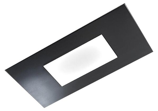 Plafoniera Contemporanea Pixel Metallo Nero Led 40W