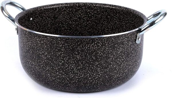Valsecchi Pentola Casseruola Antiaderente in Alluminio 2 Manici cm 30 - Big Stone