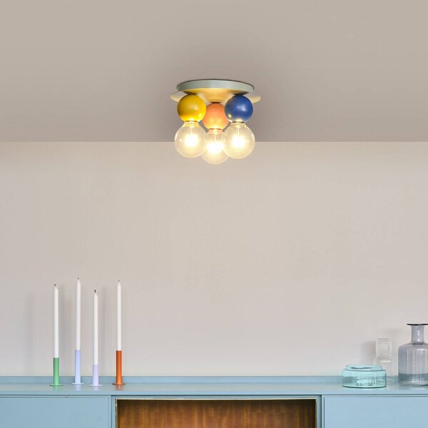 OSRAM Plafoniera soffitto Decor Bubble, dimmerabile, Multicolore, Soggiorno / Sala da pranzo, Metallo, Moderno, Plafoniera