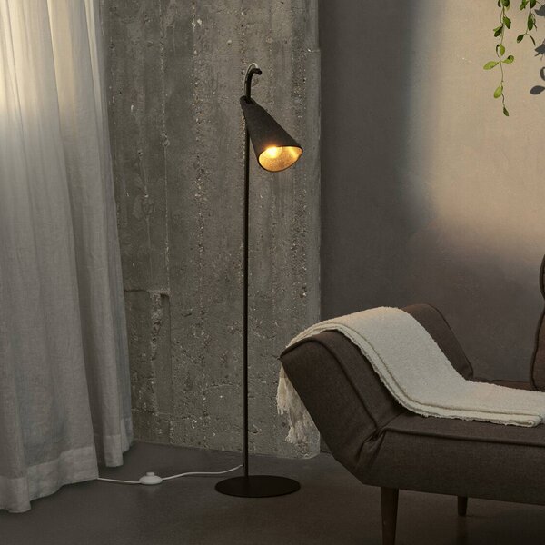 OSRAM Lampada da terra Decor Bell, Nero, Soggiorno / Sala da pranzo, Metallo, Moderno, Lampada da terra