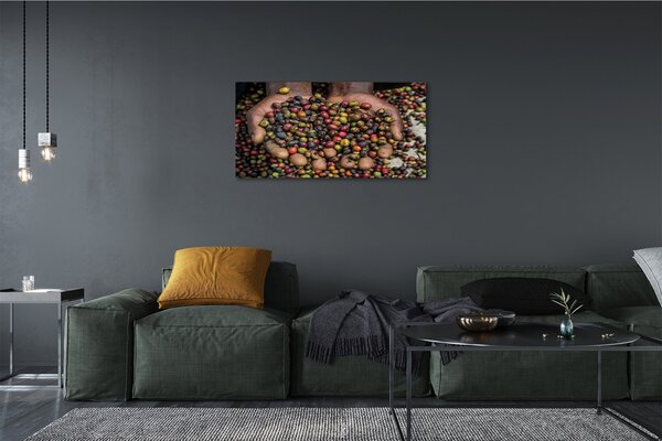 Quadro su tela Spezie 100x50 cm