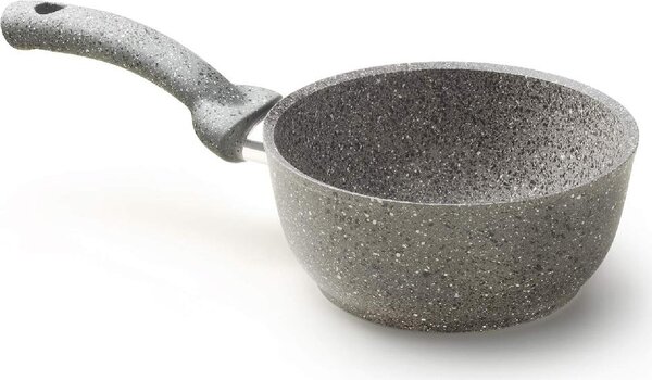 Accademia Mugnano Pentola Casseruola Antiaderente cm 16 1 Manico - Cuore di Pietra