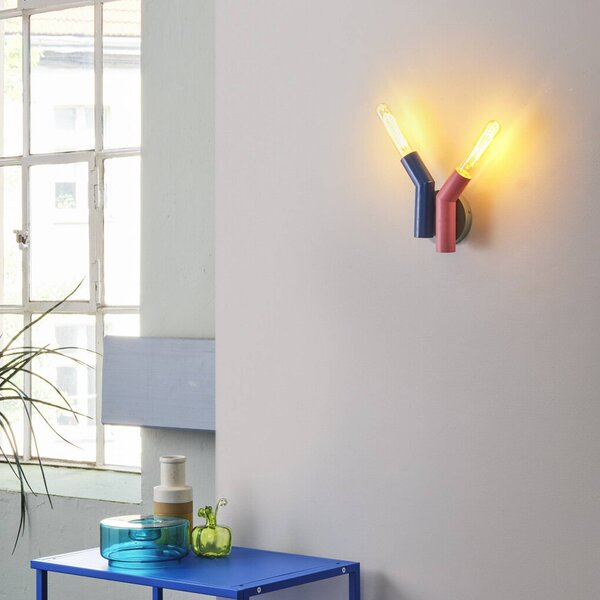 OSRAM Applique da parete Decor Straw, dimmerabile, Multicolore, Soggiorno / Sala da pranzo, Metallo, Moderno, Applique
