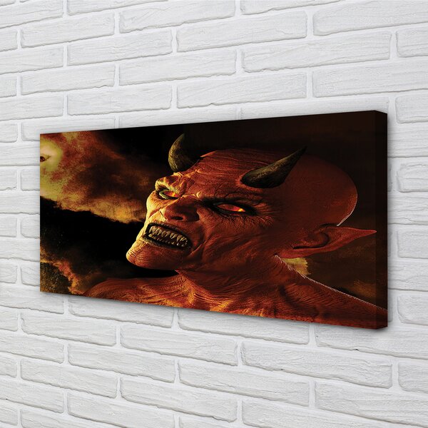 Quadro su tela Diavolo 100x50 cm