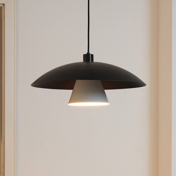 OSRAM Lampada a sospensione Decor Flying Mushroom, dimmerabile, Nero, Cucina, Metallo, Moderno, Lampada a sospensione