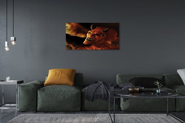Quadro su tela Diavolo 100x50 cm