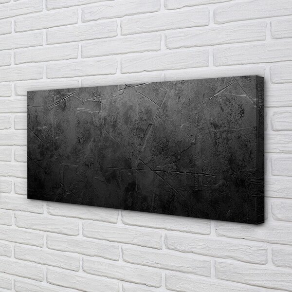 Quadro su tela Struttura in calcestruzzo in pietra 100x50 cm
