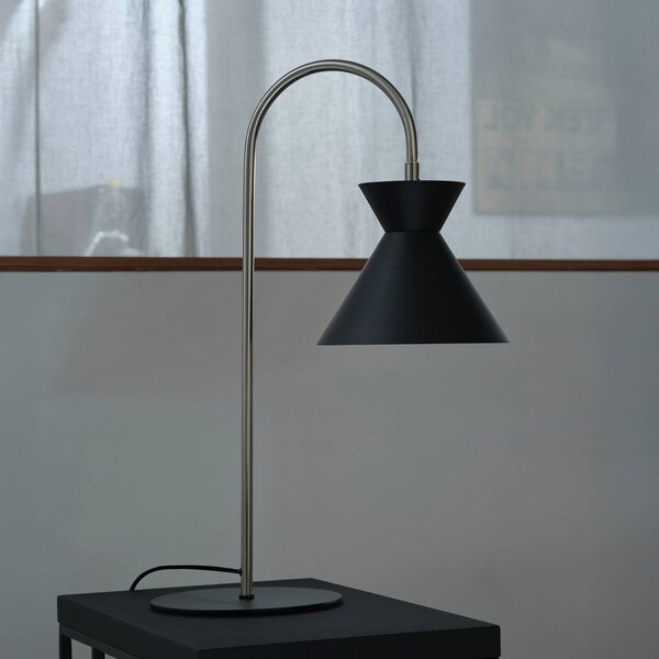 OSRAM Lampada da tavolo Decor Waist, Nero, Soggiorno / Sala da pranzo, Metallo, Moderno, Lampada da tavolo