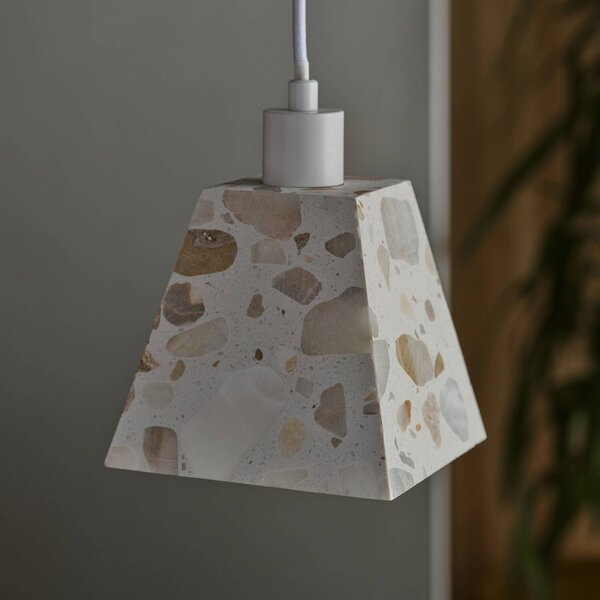OSRAM Lampada a sospensione Decor Gleam Weight, dimmerabile, Soggiorno / Sala da pranzo, Pietra, Lampada a sospensione