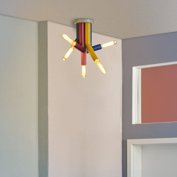 OSRAM Plafoniera soffitto Decor Straw, dimmerabile, Multicolore, Soggiorno / Sala da pranzo, Metallo, Moderno, Plafoniera