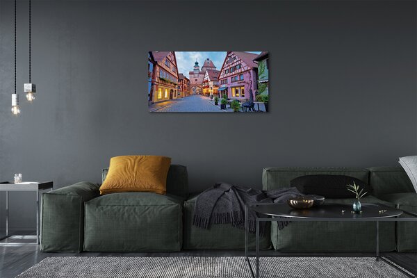 Quadro su tela Germania Città Vecchia 100x50 cm