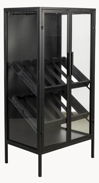 Credenza portabottiglie in legno Rob