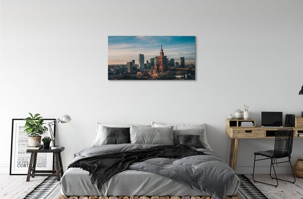 Quadro su tela SCILI DI VARSAW PANORAMA SULTRISE 100x50 cm