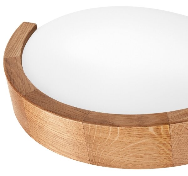 Applique OAK SLIM 1xE27/60W/230V quercia