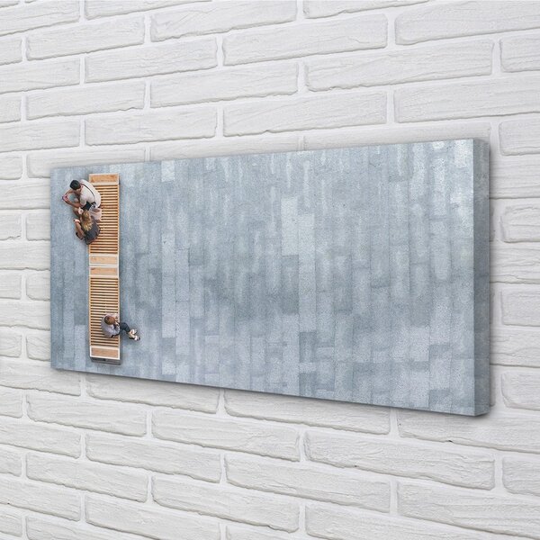 Quadro su tela Uomo 100x50 cm