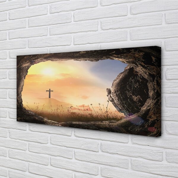 Quadro su tela Attraverso 100x50 cm
