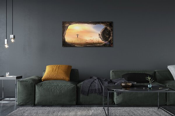 Quadro su tela Attraverso 100x50 cm