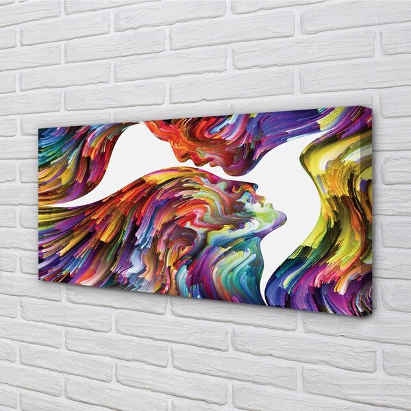 Quadro su tela Immagine colorata 100x50 cm