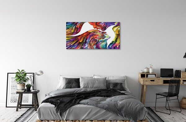 Quadro su tela Immagine colorata 100x50 cm