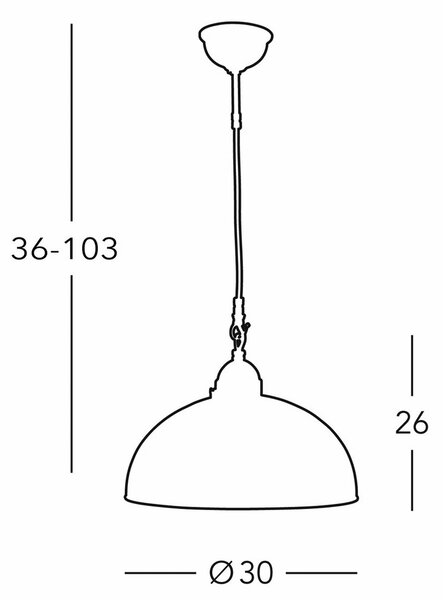 Austrolux Lampada a sospensione in vetro Nonna, dimmerabile, Bianco / Opale, Soggiorno / Sala da pranzo, Vetro, Campagna / Rustiche, Lampada a sospensione