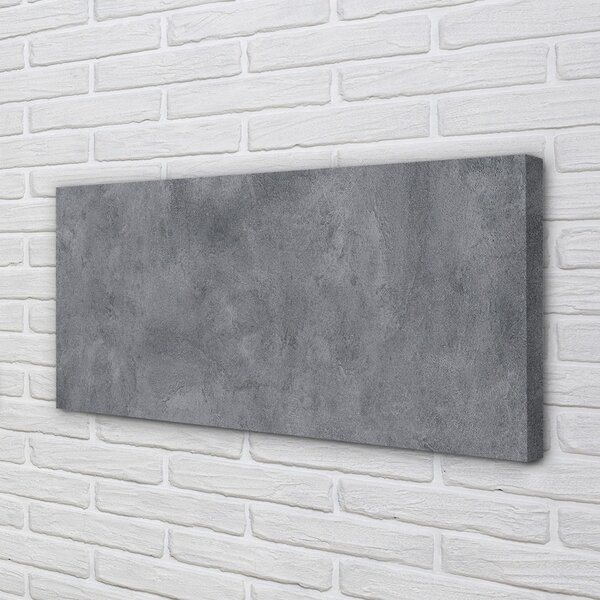 Quadro su tela Muro di cemento in pietra 100x50 cm