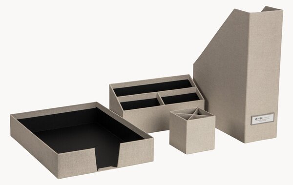 Set di 4 organizer da scruvania Hugo