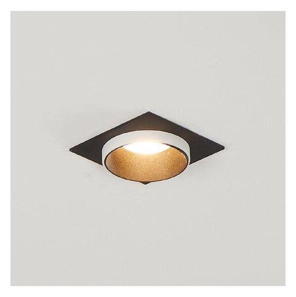 Eglo 900452 - Lampada da incasso CAROSSO 1xGU10/35W/230V nero