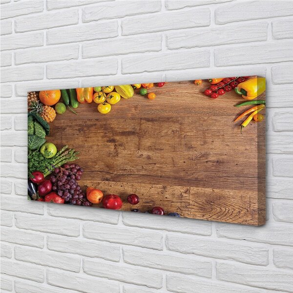 Quadro su tela ASPARAGUS SCHECH PINEPPLE MELL 100x50 cm