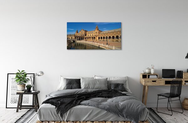Quadro su tela Spagna Stary Rynek Miasto 100x50 cm
