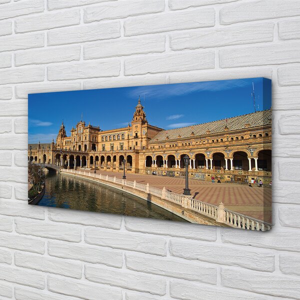 Quadro su tela Spagna Stary Rynek Miasto 100x50 cm