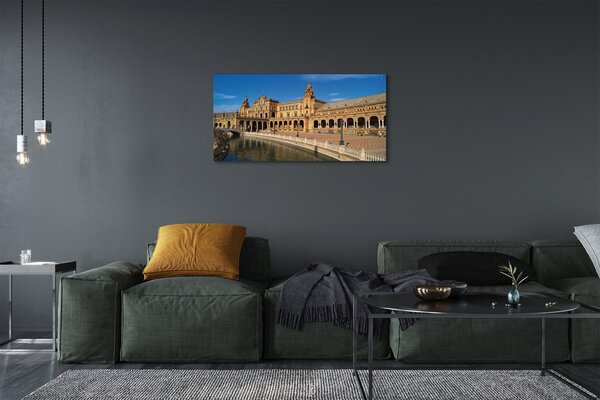 Quadro su tela Spagna Stary Rynek Miasto 100x50 cm
